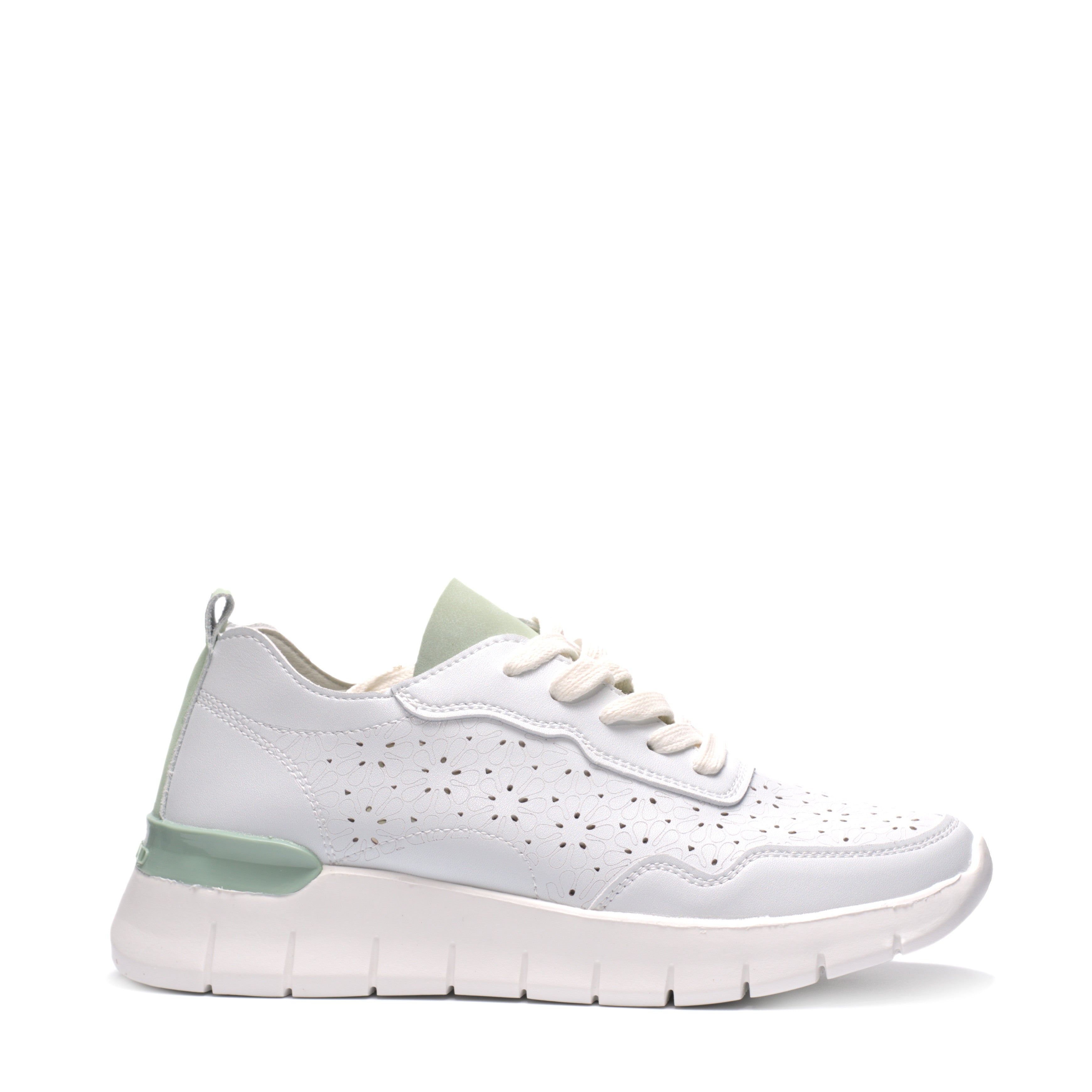 Sneaker Laserata Con Lacci Grunland  SC0196