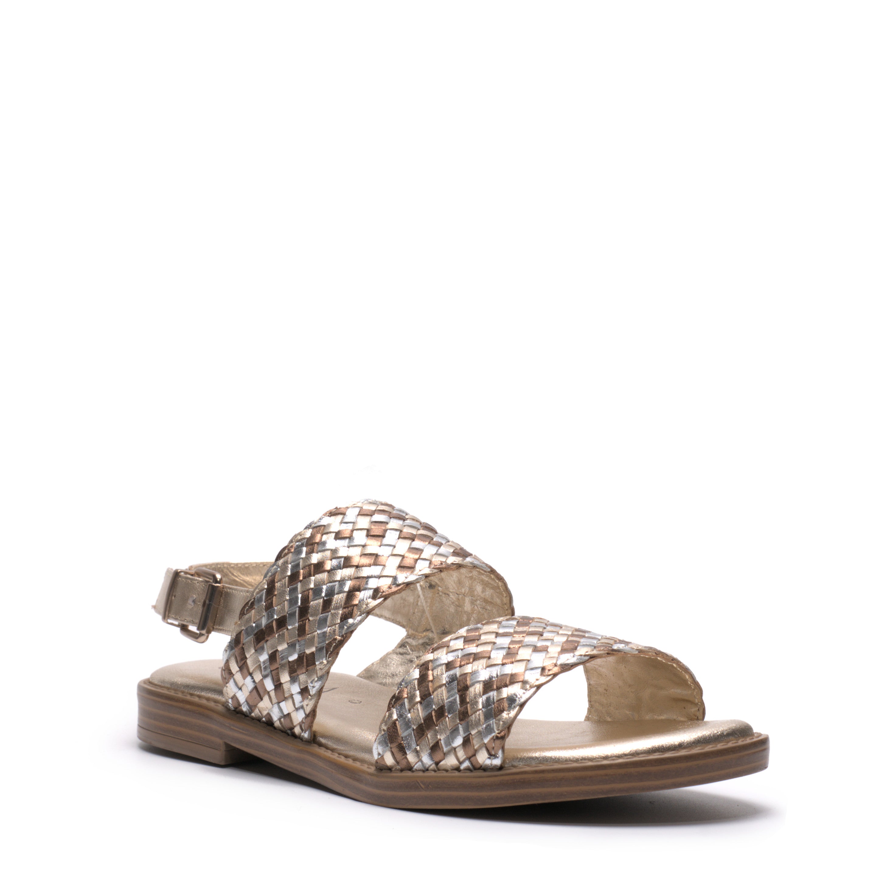 Sandalo Due Fasce Intrecciato Carmela 162197