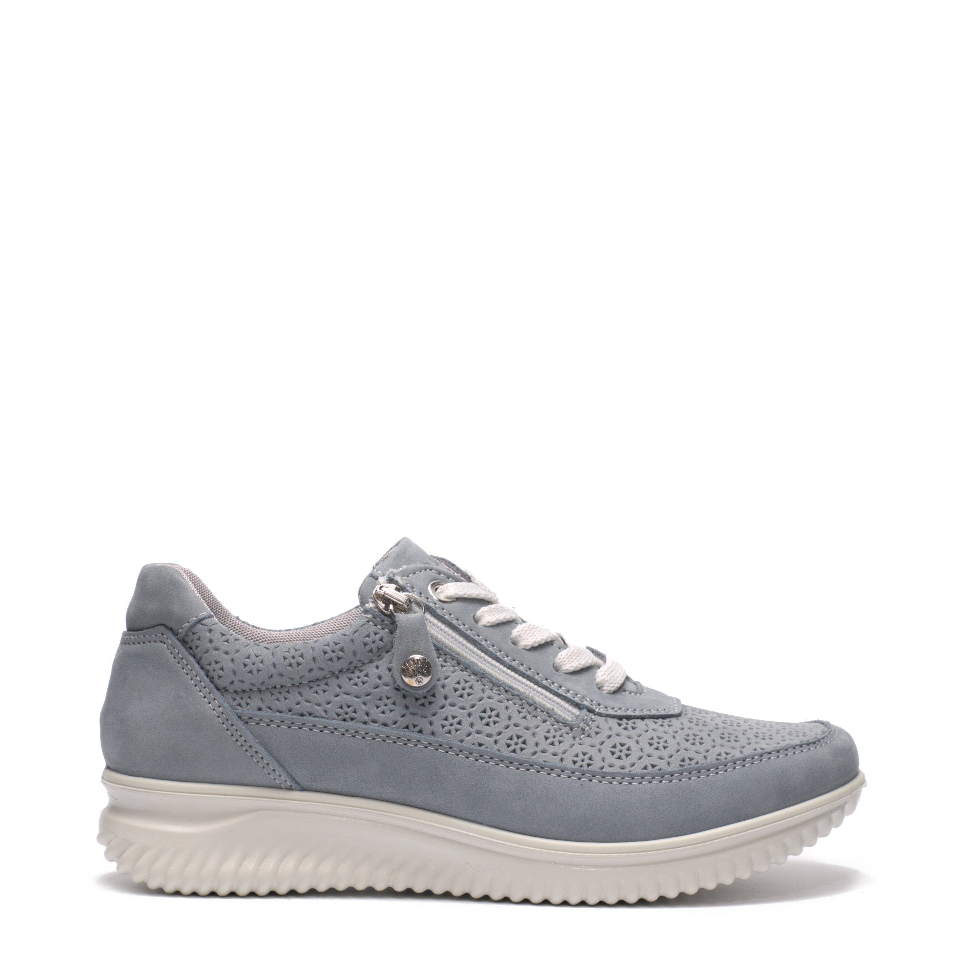 Scarpa Lacci + Zip  Laserato Enval Soft  77651