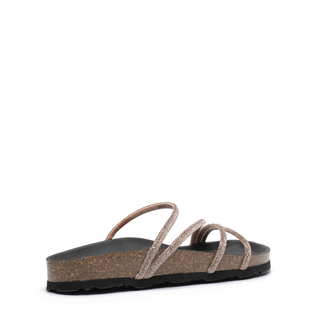 Sandalo Strass Suola Sughero Grunland  cb0058