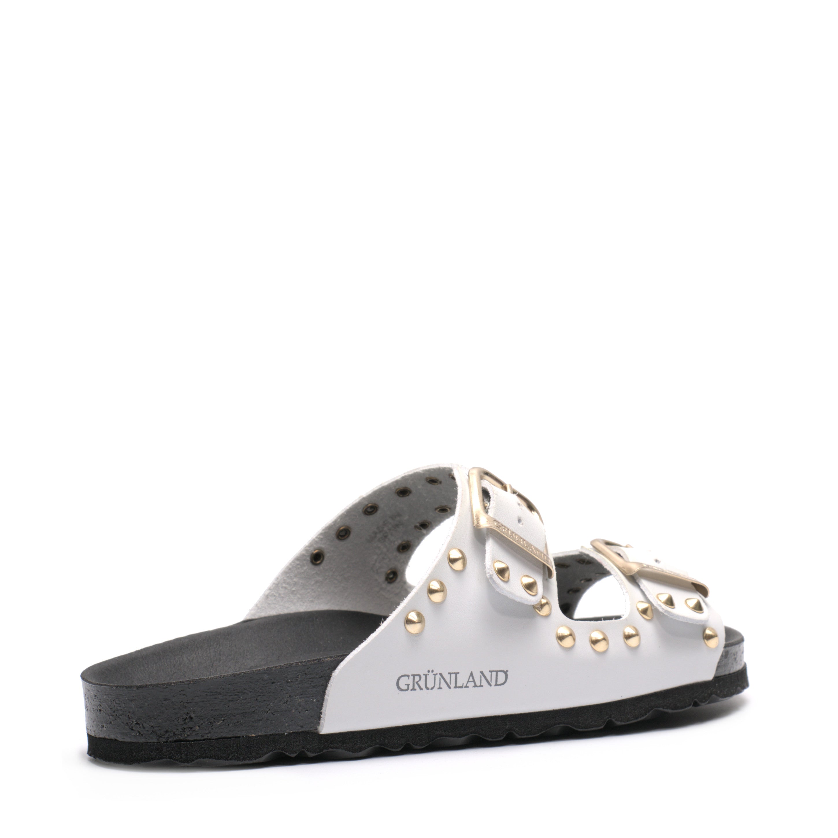 Ciabatta 2 Fasce + Borchie Grunland  CB0737