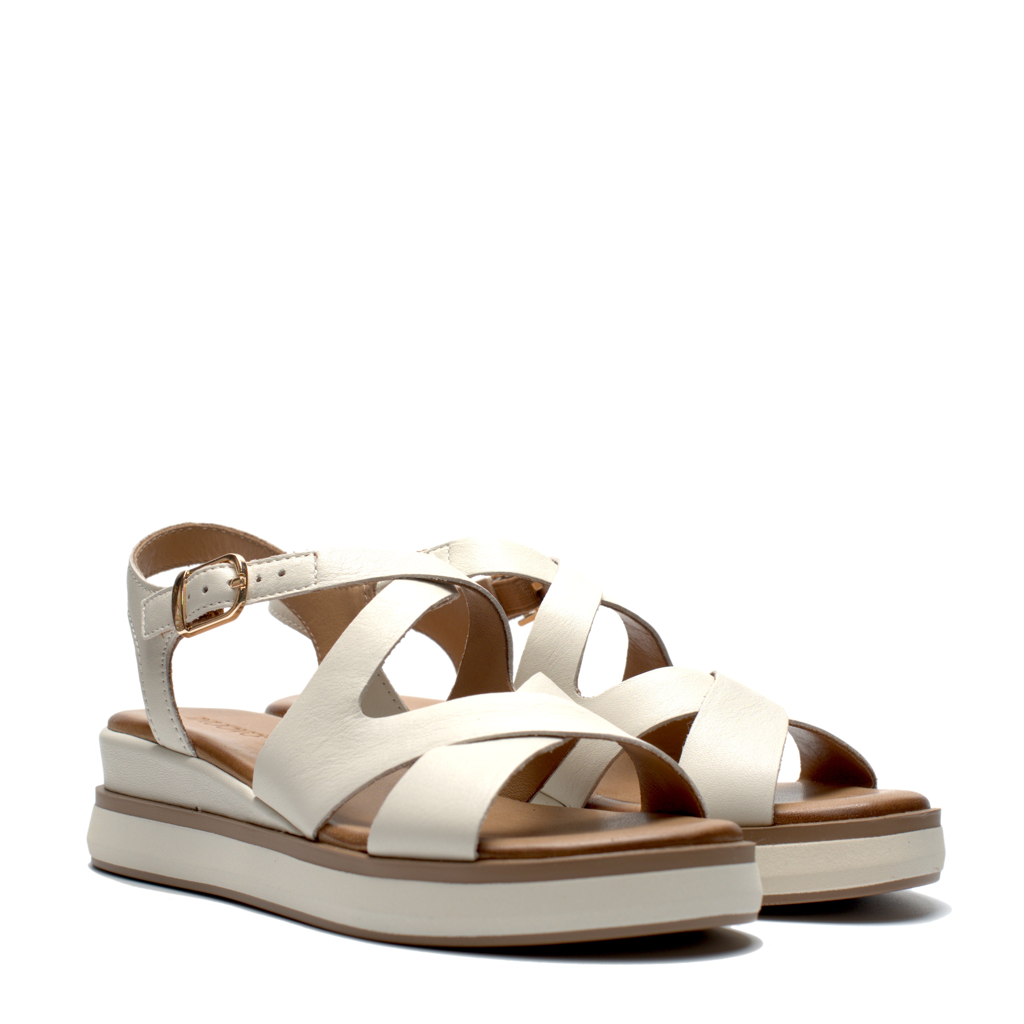 Sandalo Con Cinturini Incrociati Inuovo 113120