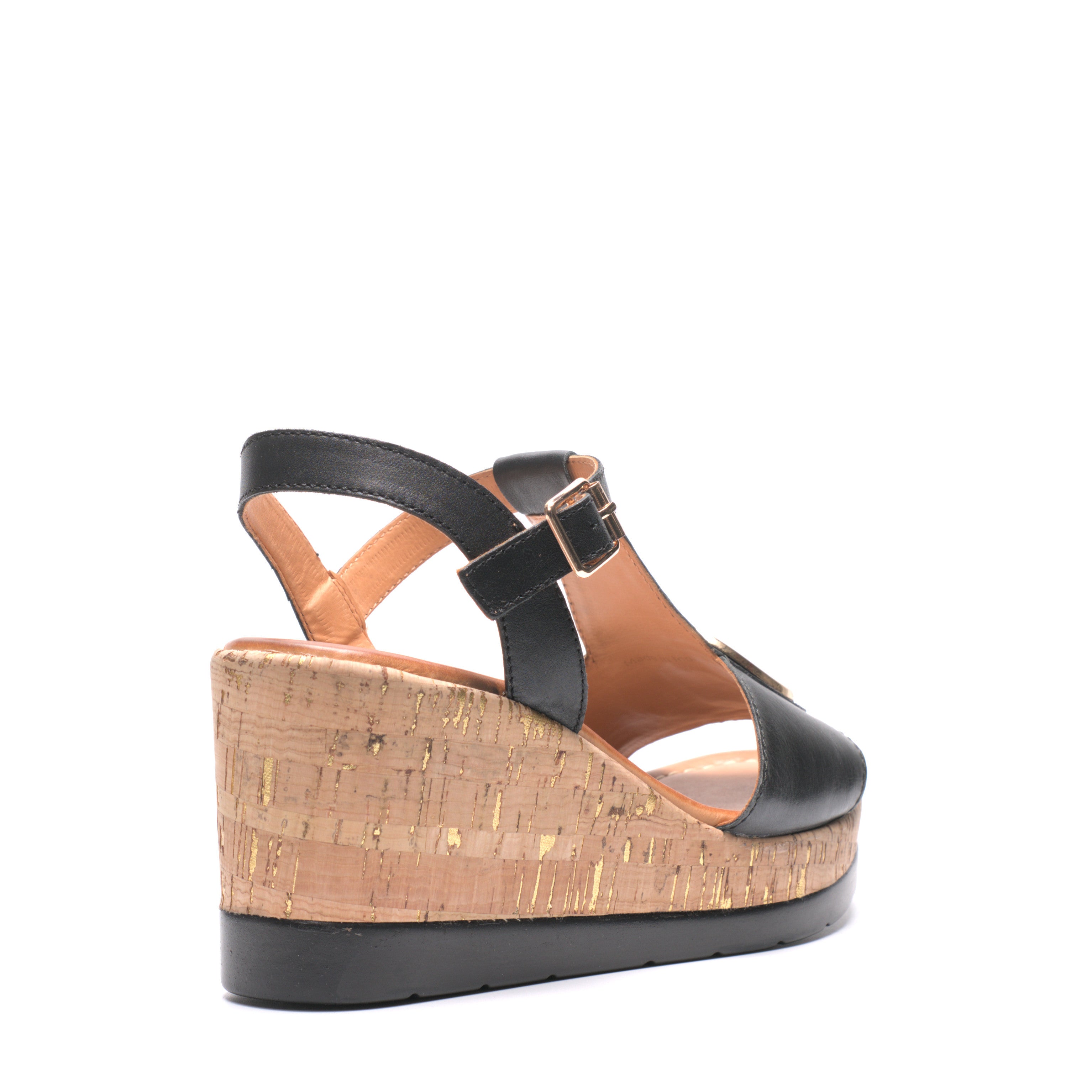 Sandalo Con Zeppa 7Cm Rame REHP07