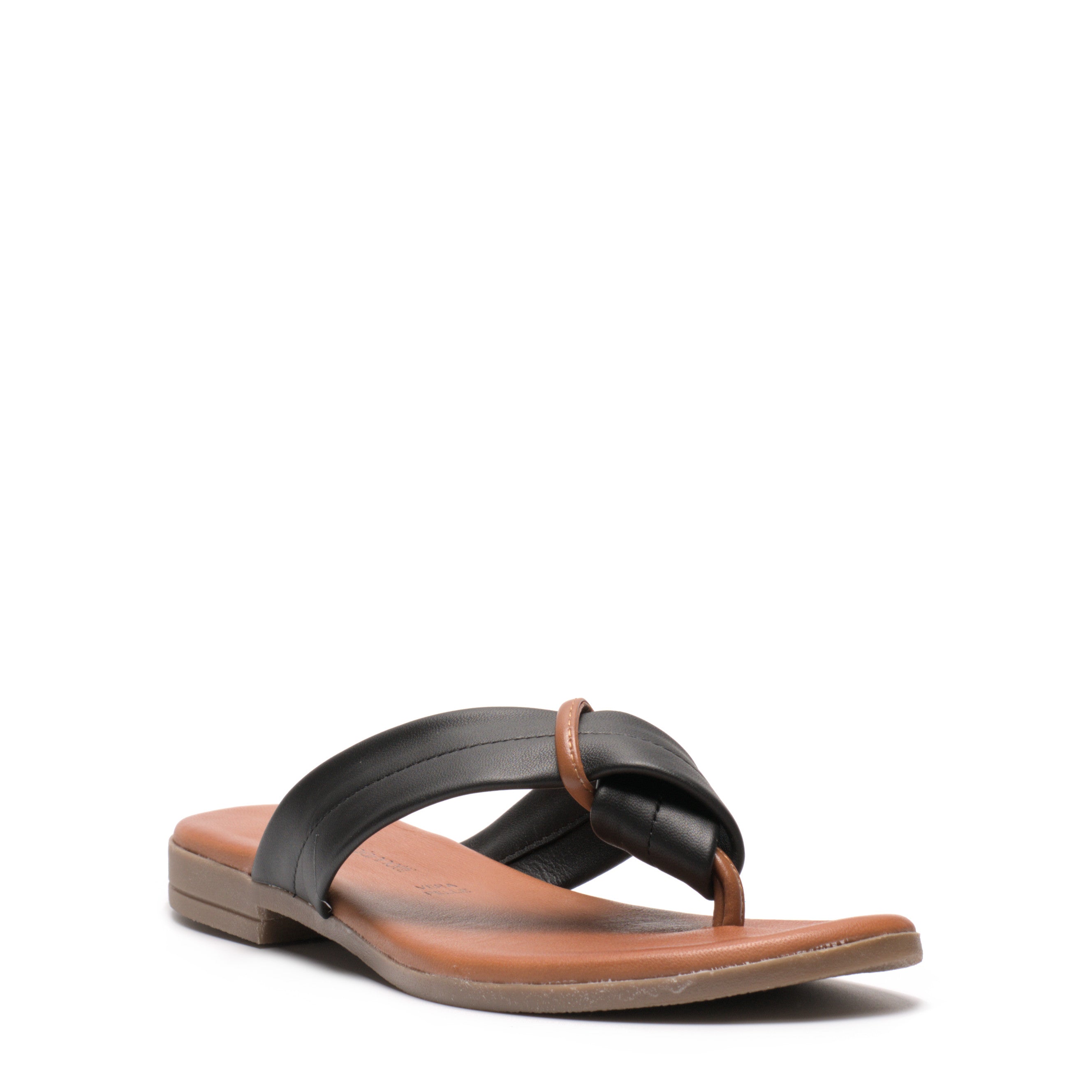 Infradito In Pelle Tacco Basso Borgo Giannotti  NP169