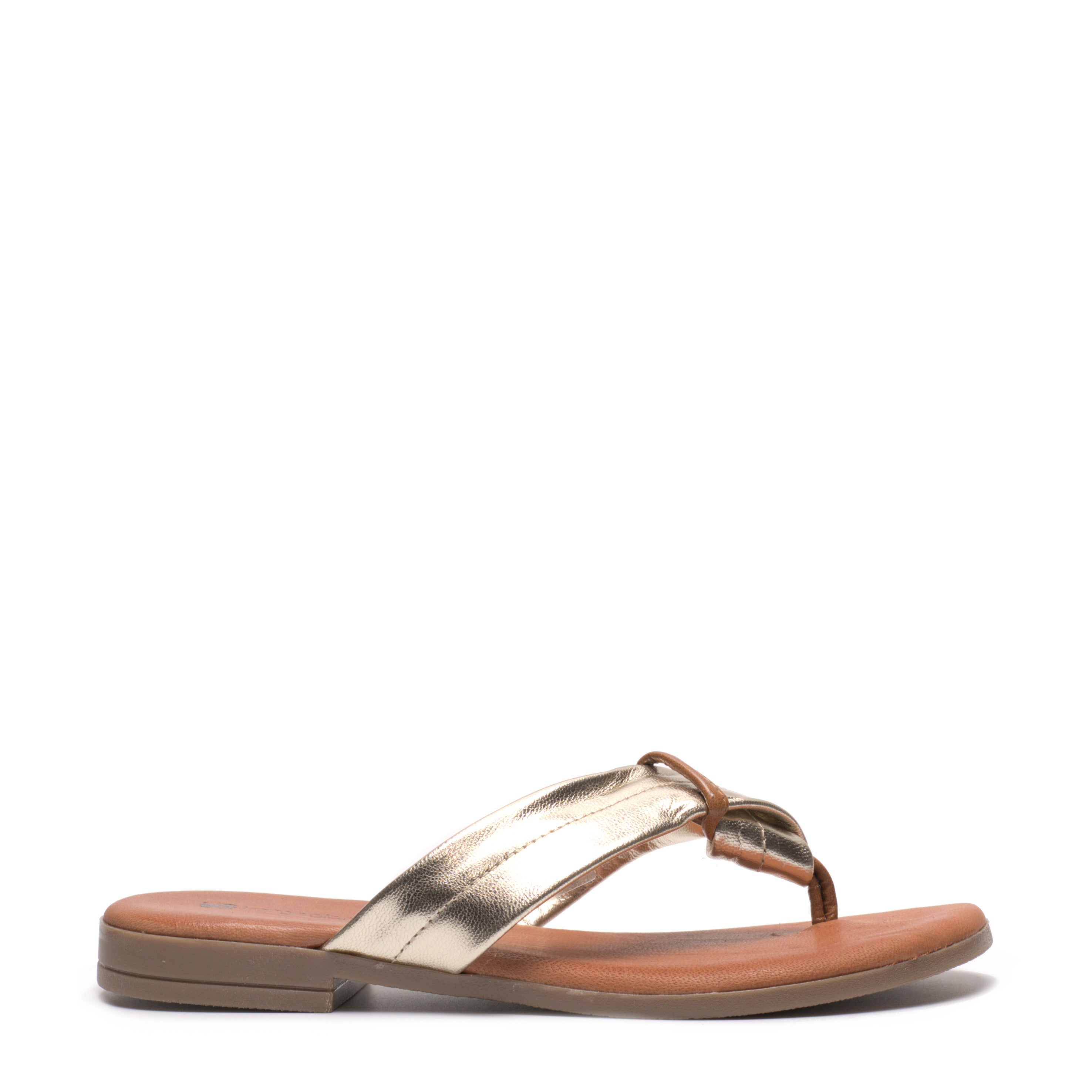 Infradito In Pelle Tacco Basso Borgo Giannotti  NP169/L