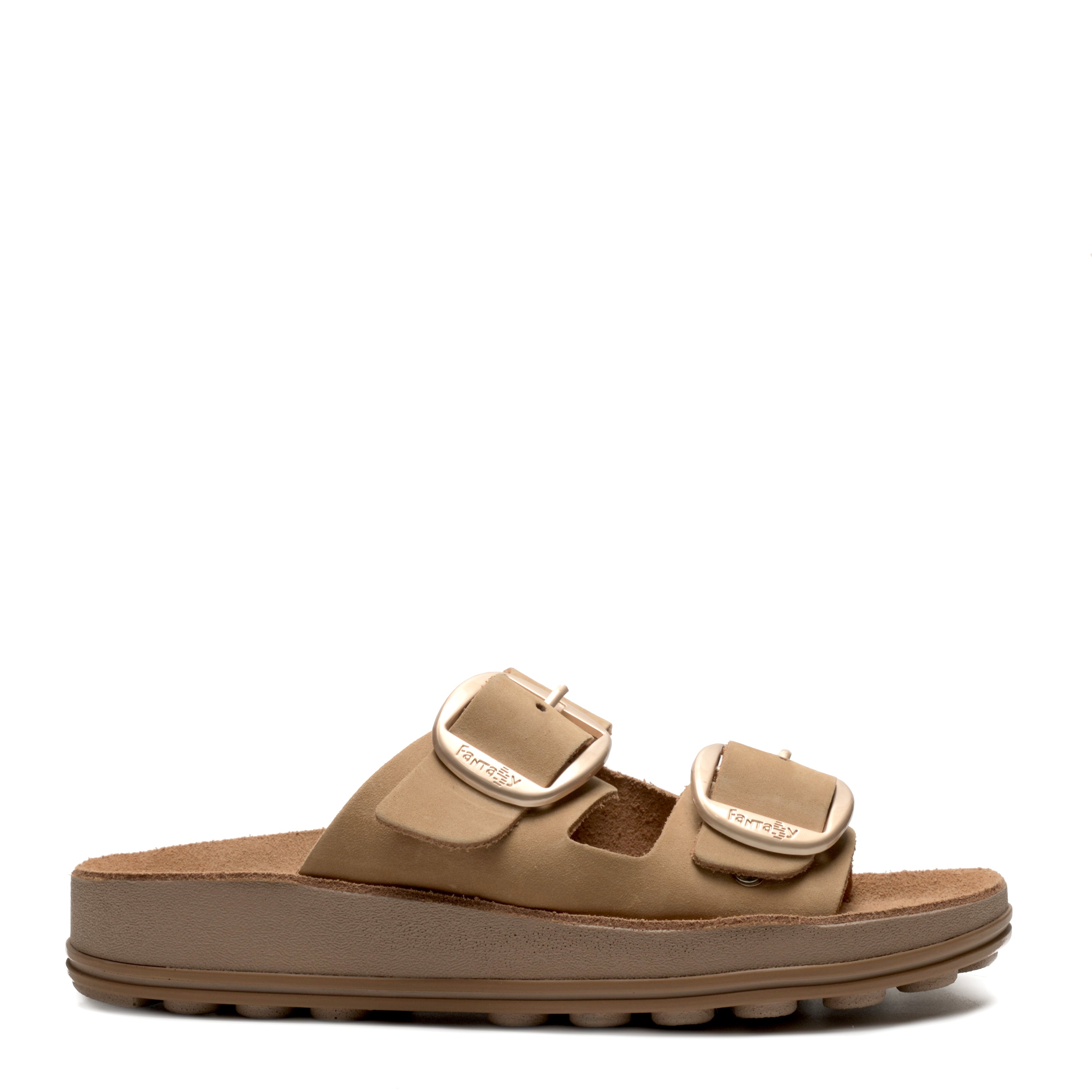 Ciabatta 2 Fibbie  S.Gomma Fantasy Sandals S310
