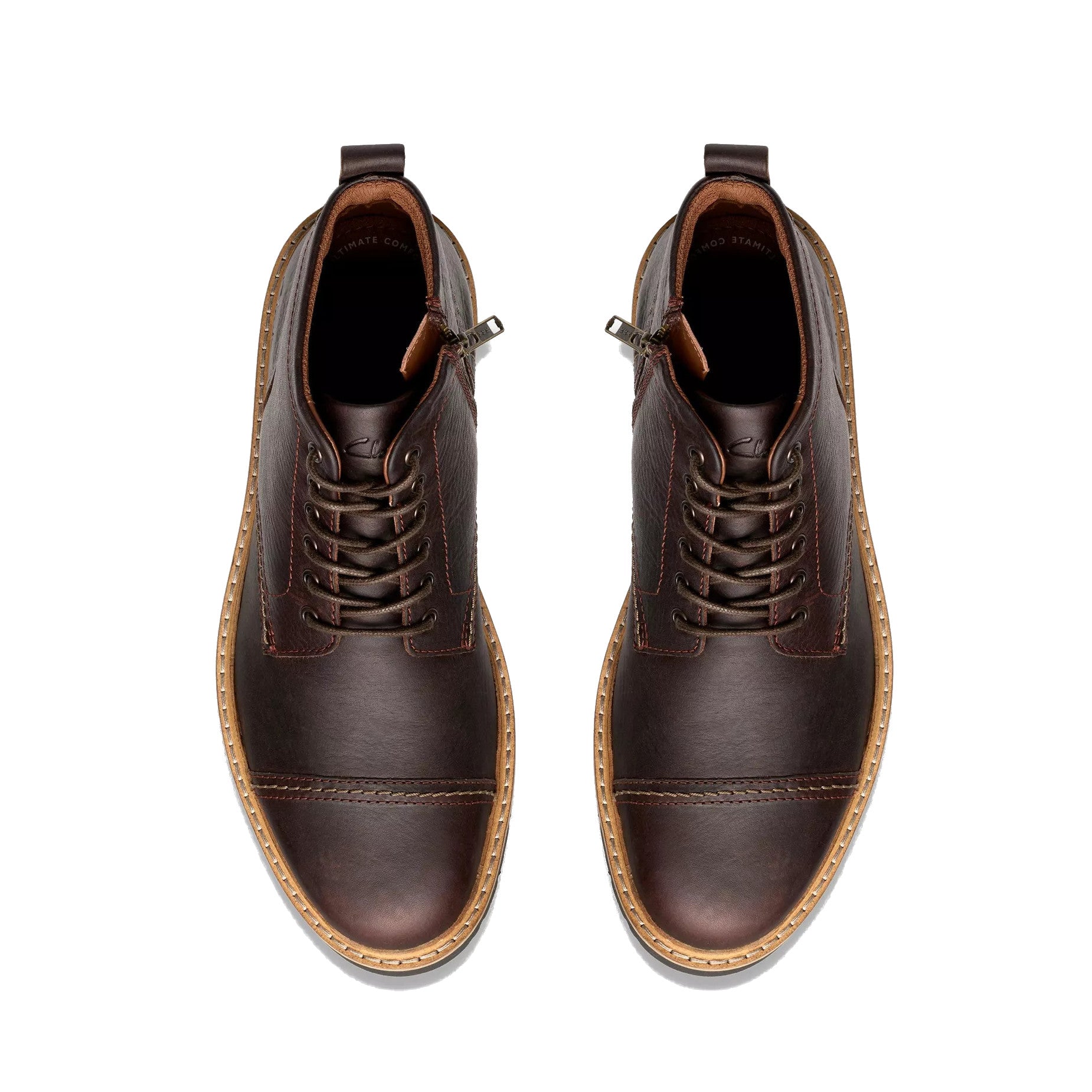 Polacco Con Lacci E Zip Suola Eva Clarks WELTRIDGE-ZIP