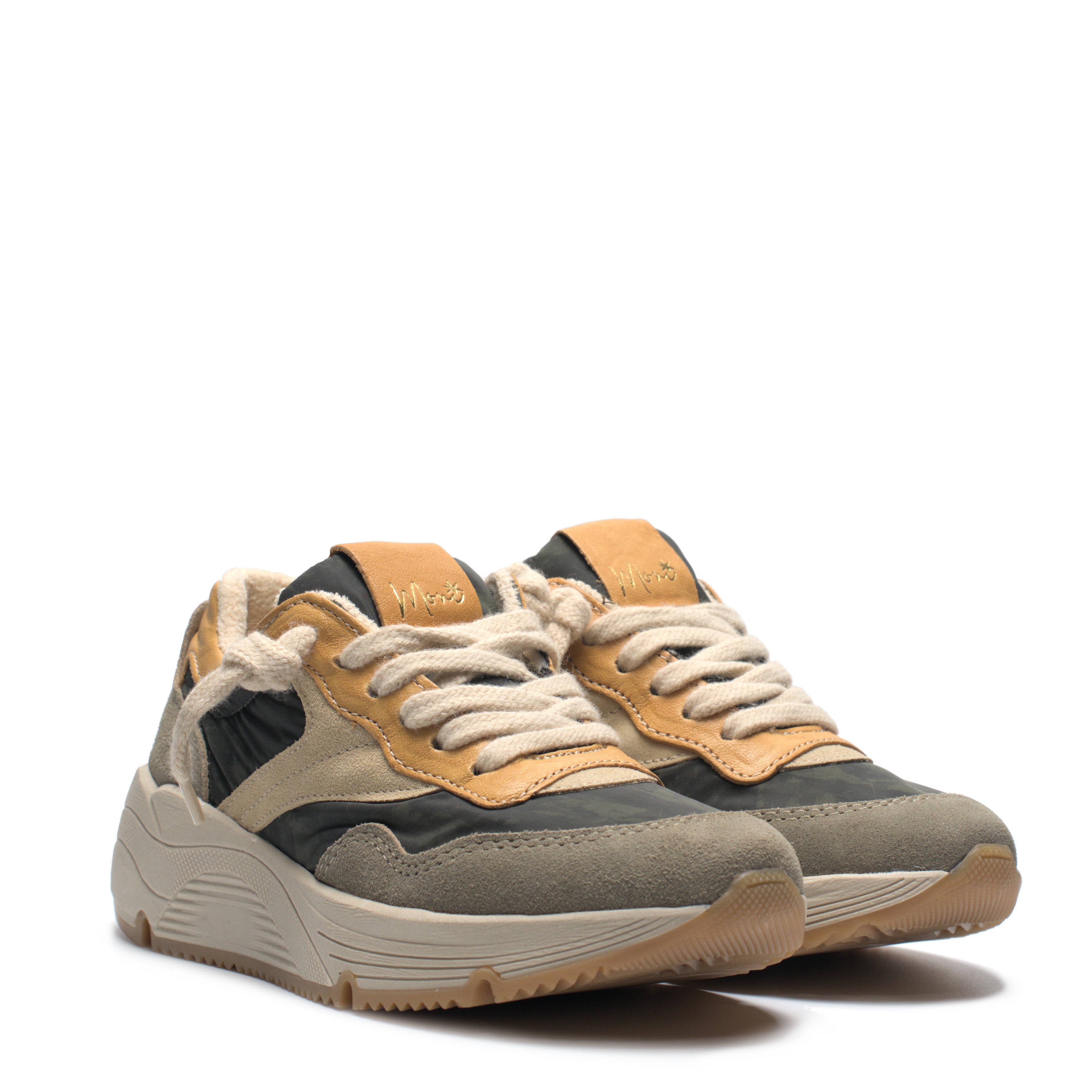 Sneaker Con Lacci Suola Gomma Moni KIKA 501