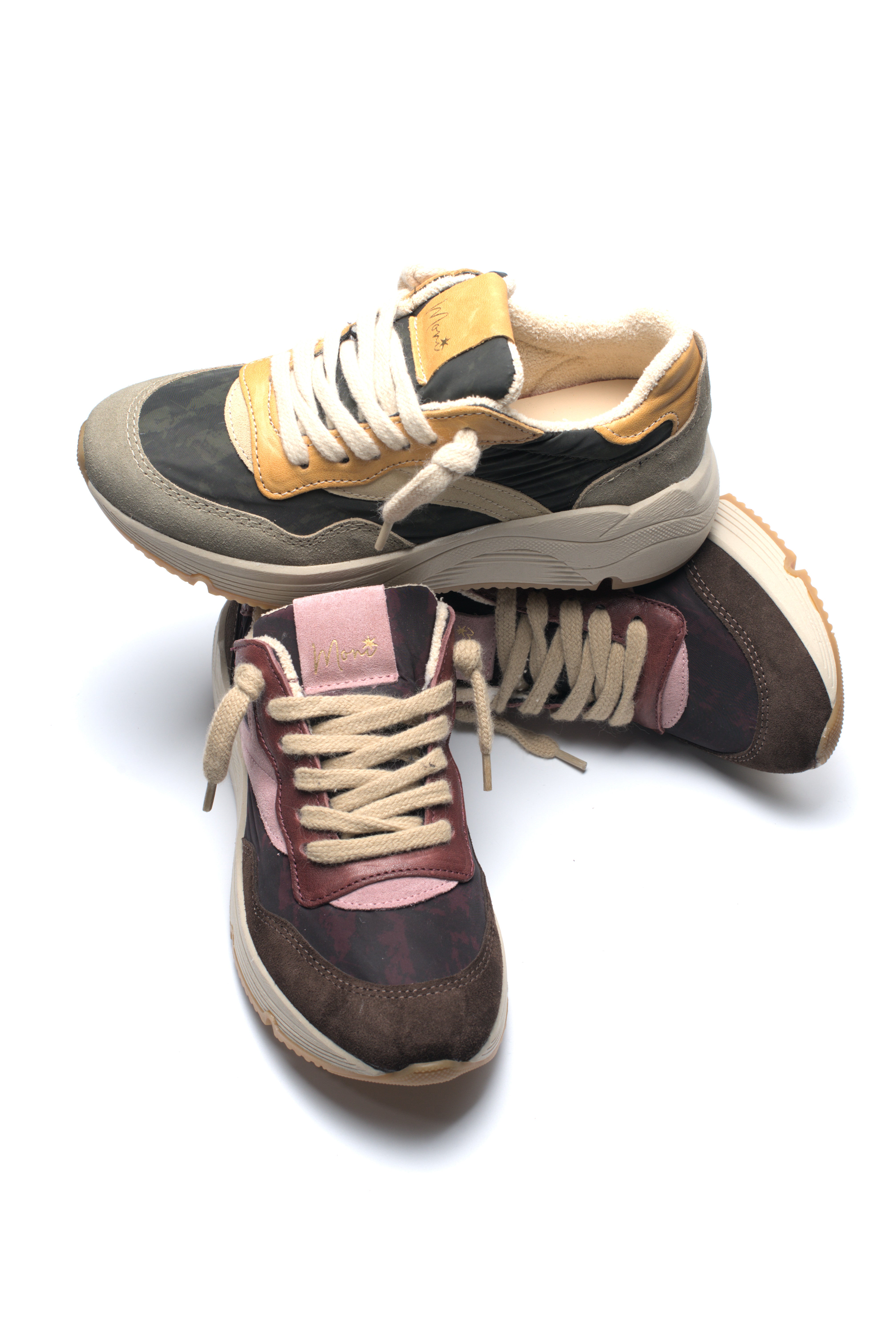 Sneaker Con Lacci Suola Gomma Moni KIKA 501