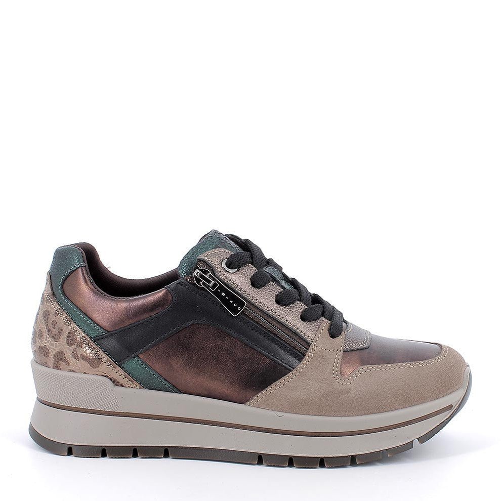 Scarpa Lacci + Zip S.Gomma Igi & Co  86761