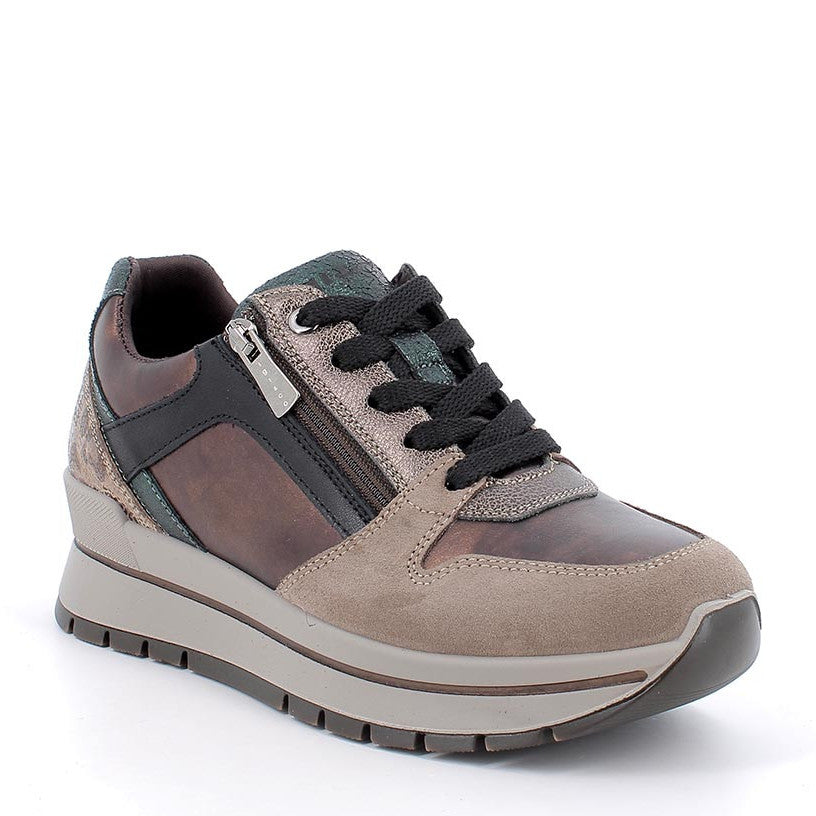 Scarpa Lacci + Zip S.Gomma Igi & Co  86761
