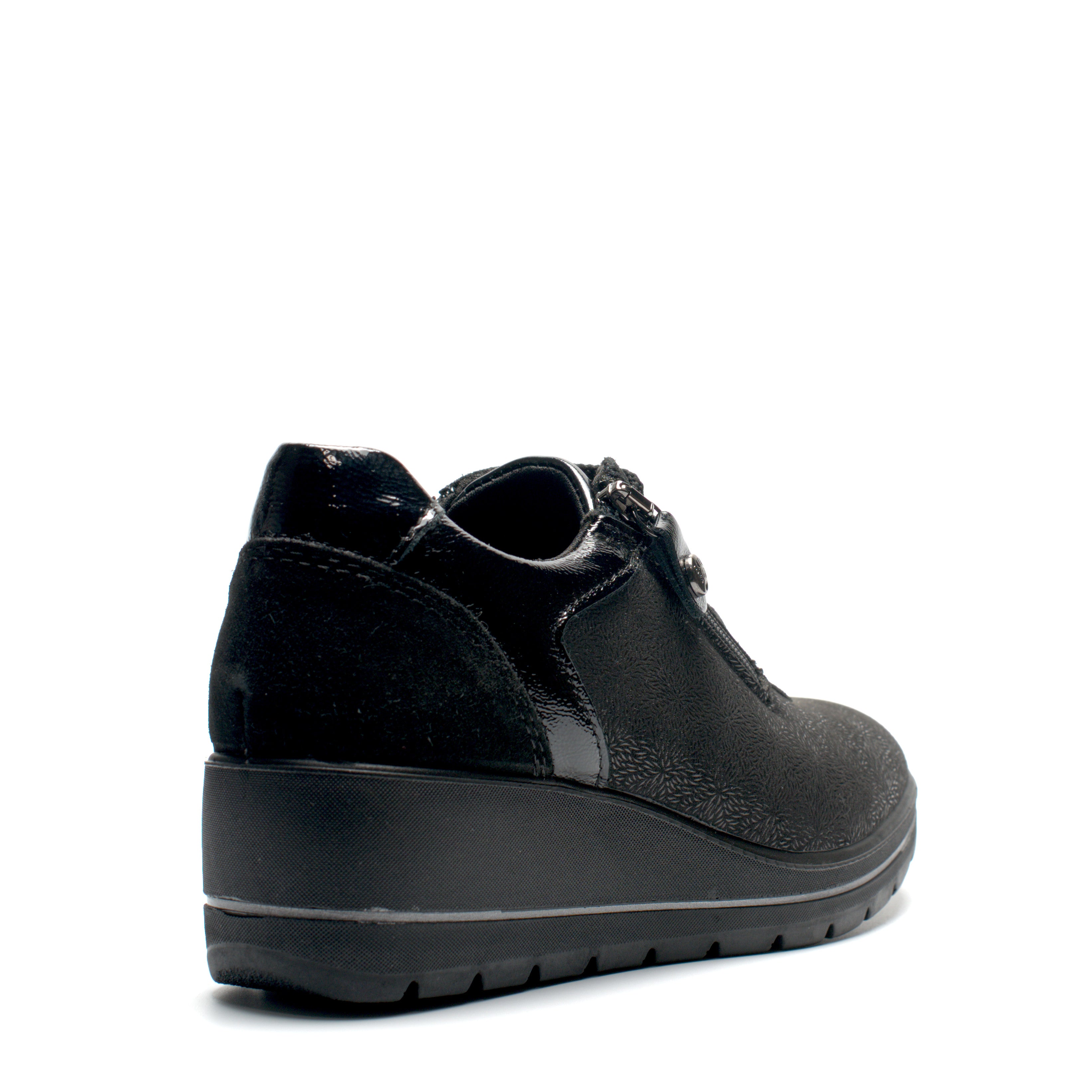 Scarpa Lacci + Zip S.Gomma Enval Soft  87637