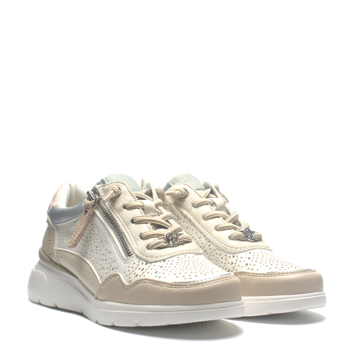 Scarpa Lacci + Zip S.Gomma Carmela 162096