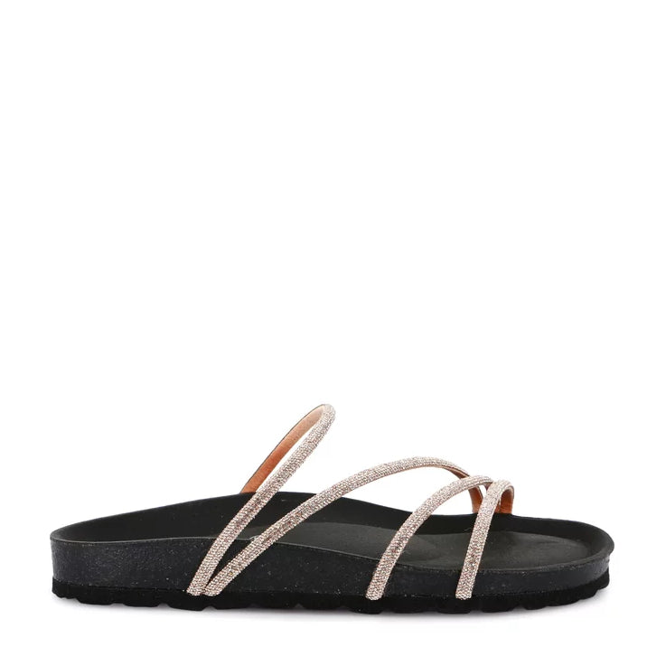 Sandalo Con Fussbett E Strass Grunland  CB0836