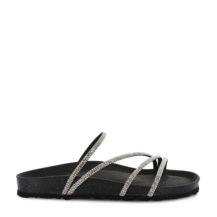 Sandalo Con Fussbett E Strass Grunland  CB0836