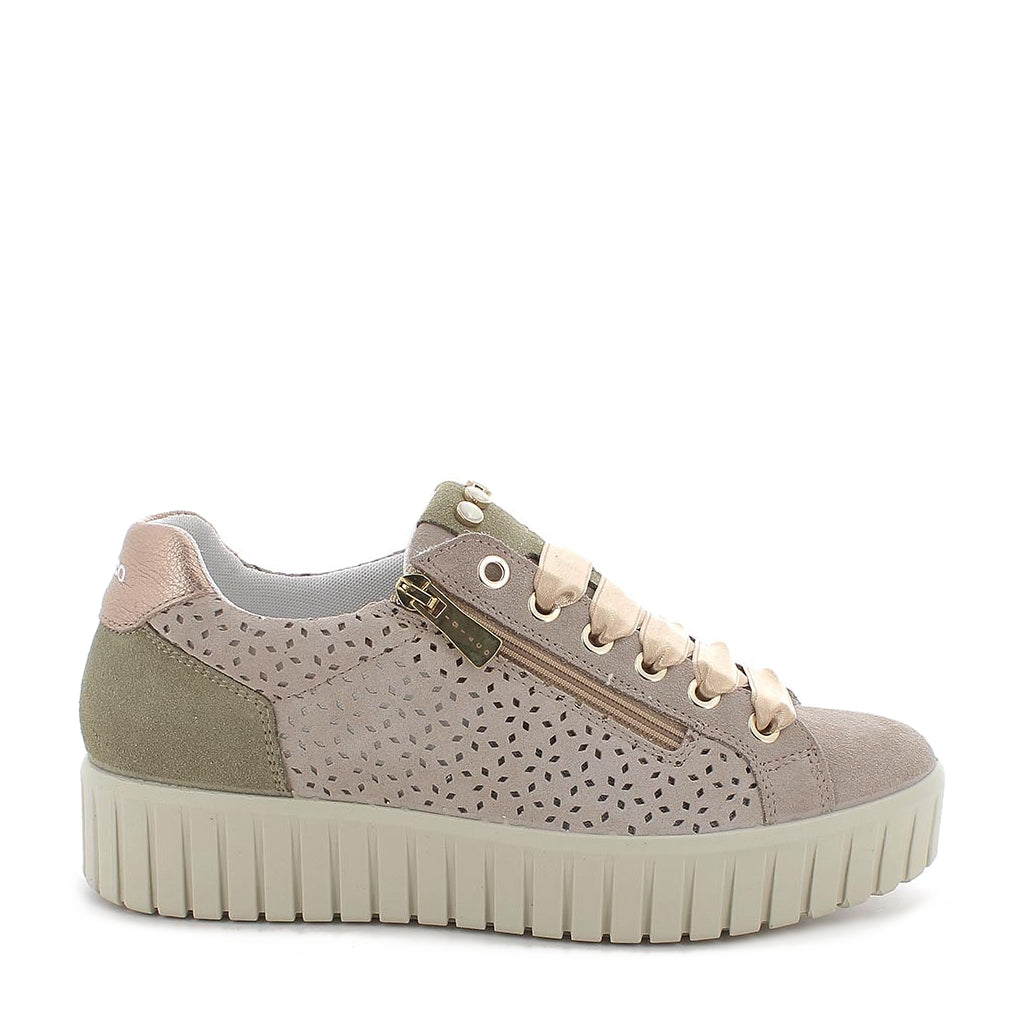 Scarpa Lacci + Zip S.Gomma Igi & Co  11457/C