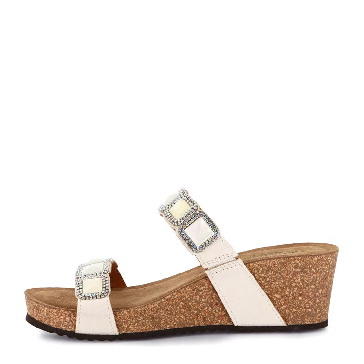 Ciabatte 2 Fasce + Strass Grunland  CB1834