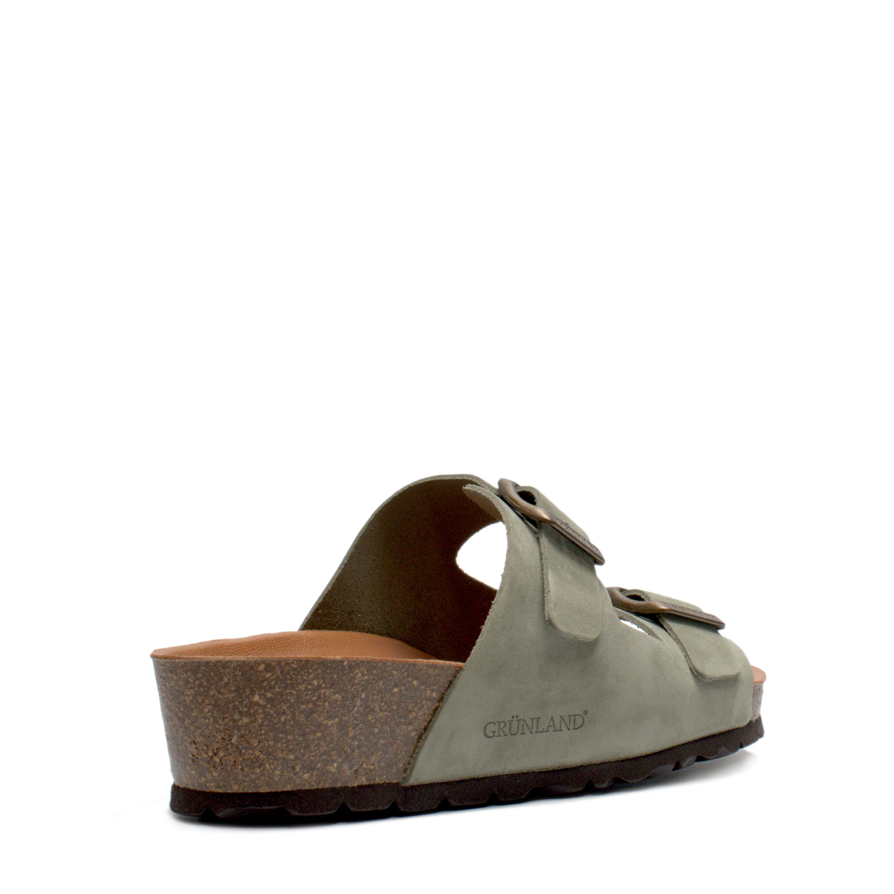 Ciabatta Fussbett  2 Fibbie Grunland  CB3009