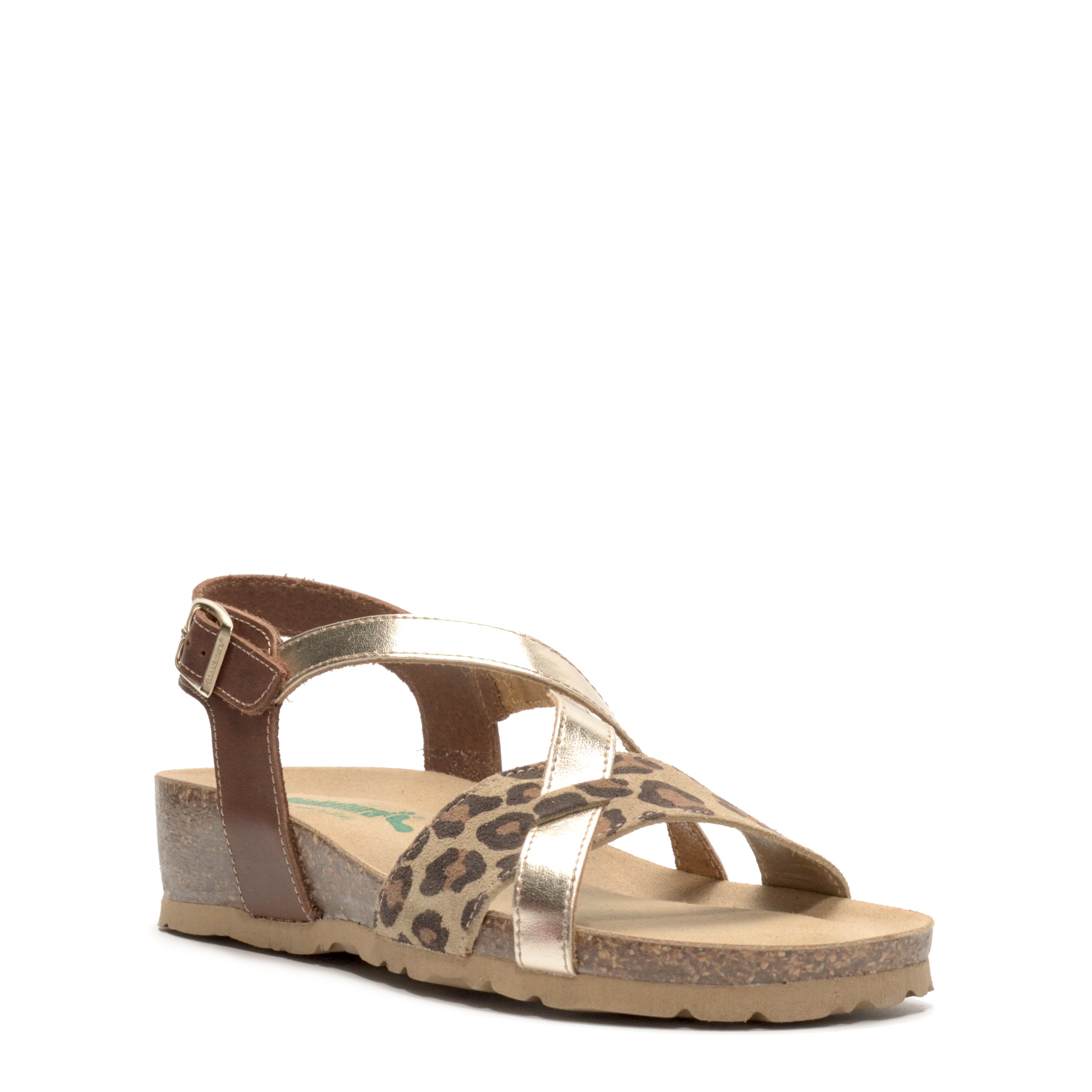 Sandalo Fusbeth Bionatura  12A826/LEOPARDO