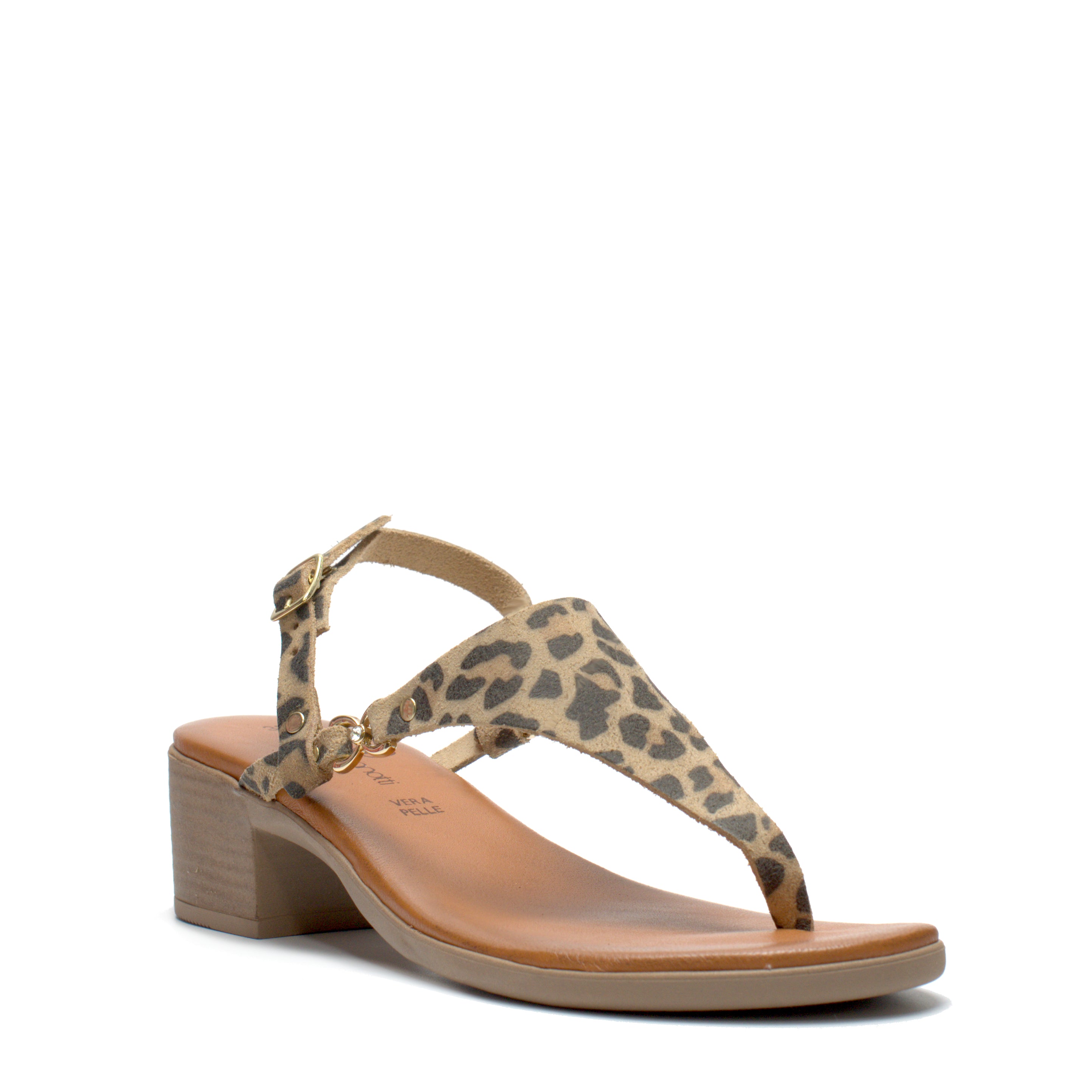 Sandalo Infradito T.Medio Borgo Giannotti  NP212/LEOPARDO