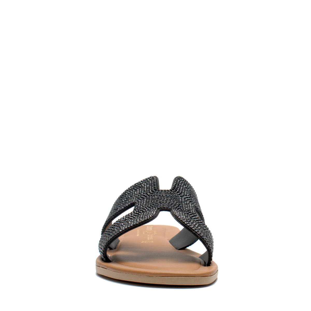 Ciabatta In Strass Tacco Basso Borgo Di Lucca 100/TS