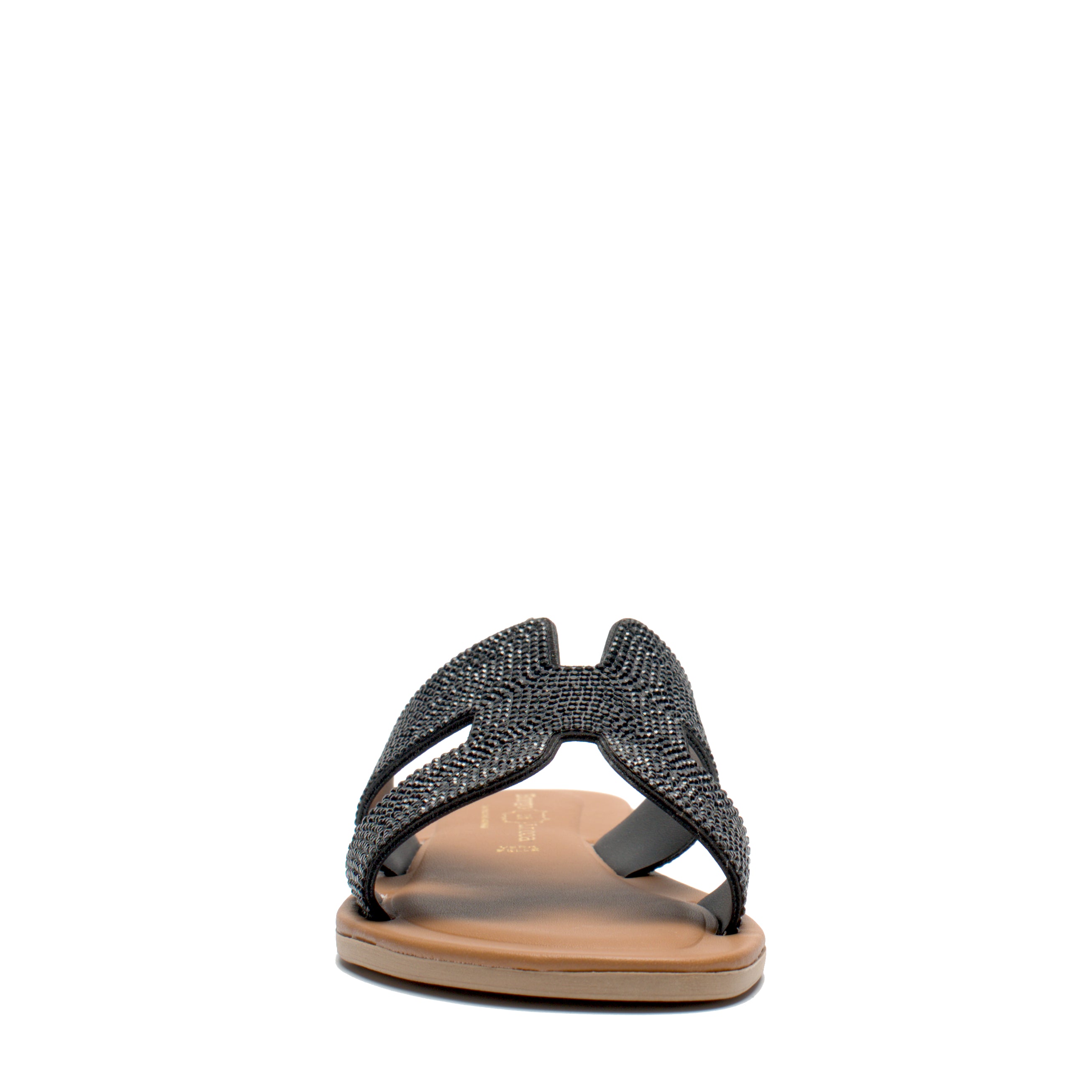 Ciabatta In Strass Tacco Basso Borgo Di Lucca 100/TS