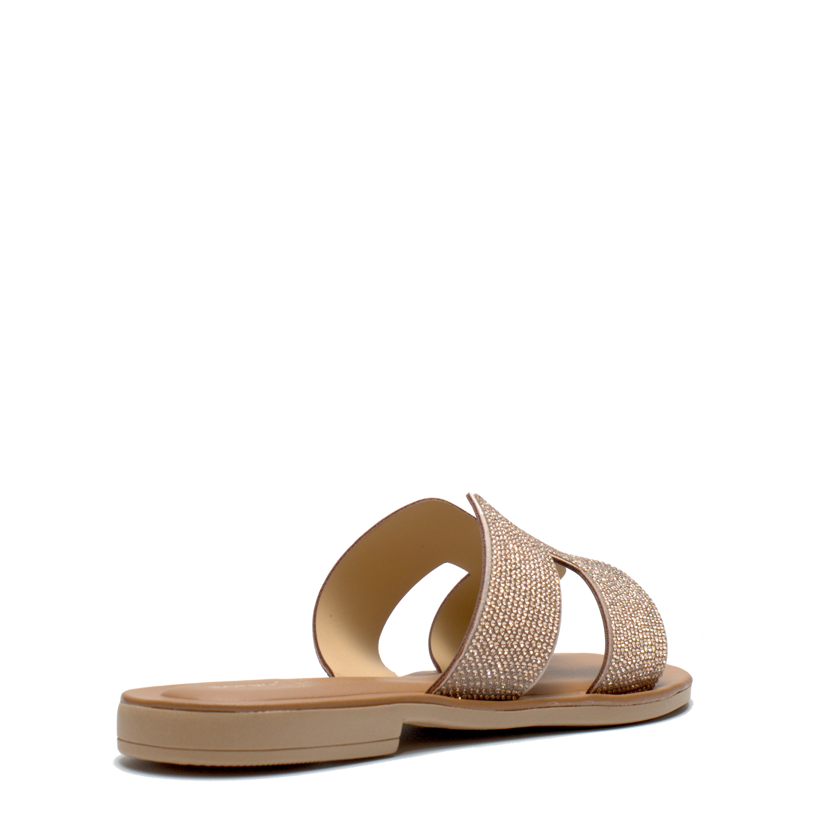 Ciabatta In Strass Tacco Basso Borgo Di Lucca 100/TS
