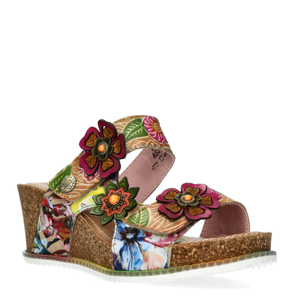 Sabot 2 Strappi Con Zeppa Laura Vita BONITO/31