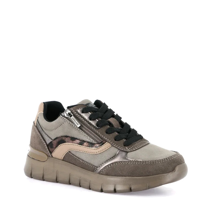 Scarpa Lacci + Zip S.Gomma Grunland  SC6346
