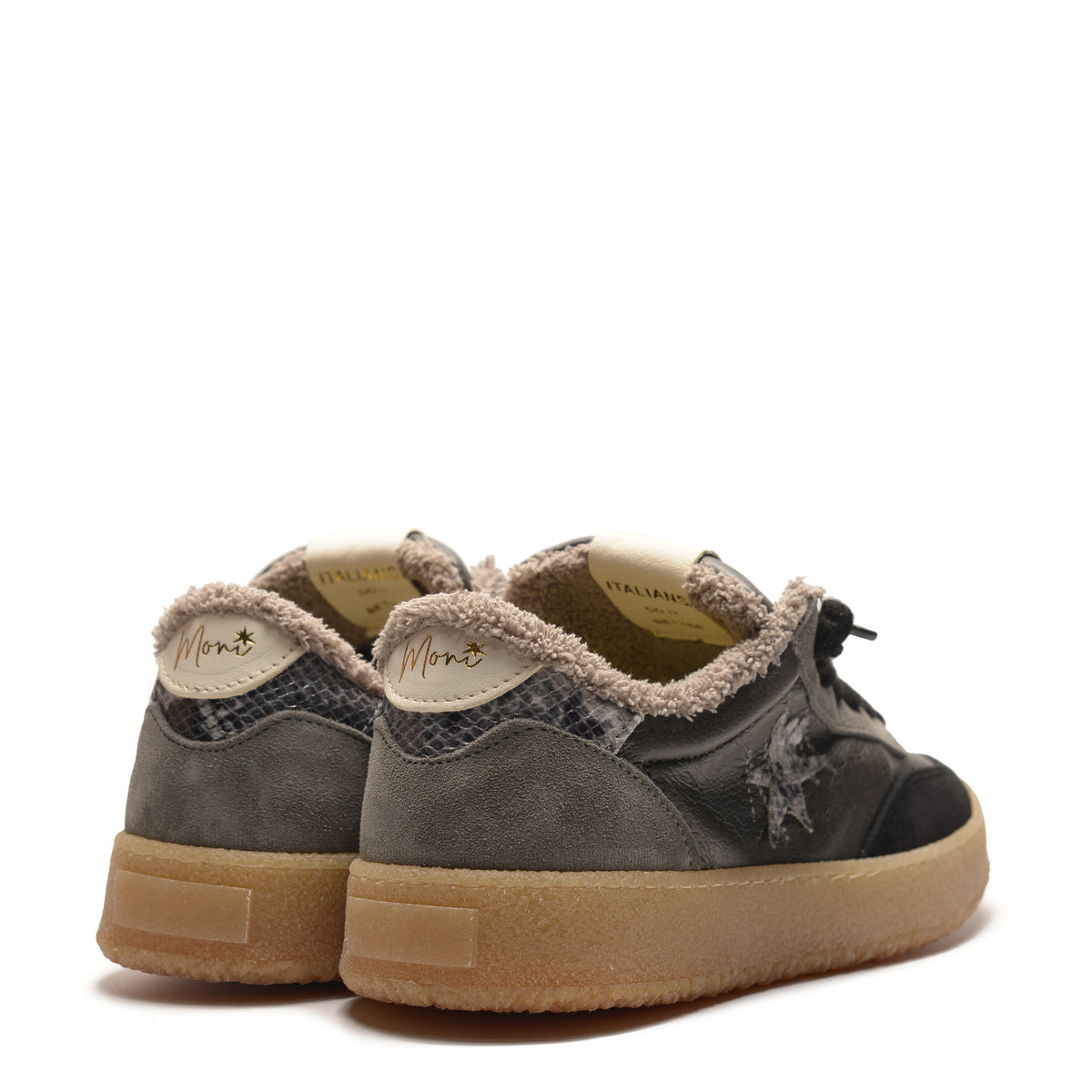 Sneaker Con Lacci Suola Gomma Moni STRIDE803